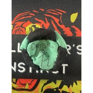 World Footbag Dirtbag Classic Sand Filled Footbag Hacky Sack Green Black NEW